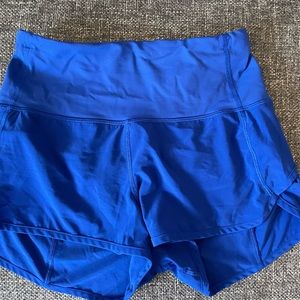 Size 4, Lulu lemon running shorts with liner